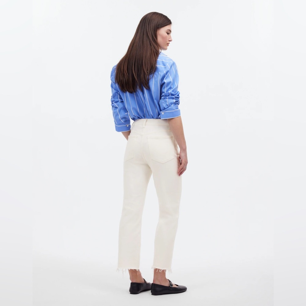 NWT Madewell The '90s Straight Crop Jean - Picture 6 of 6